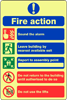 Fire Action - Do Not Use Lifts